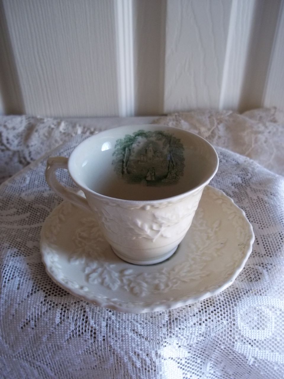 19th Cent. Antique Mason's Ironstone China Demitasse Cup and Saucer 19th Cent. Antique Mason's Ironstone China Demitasse Cup and Saucer