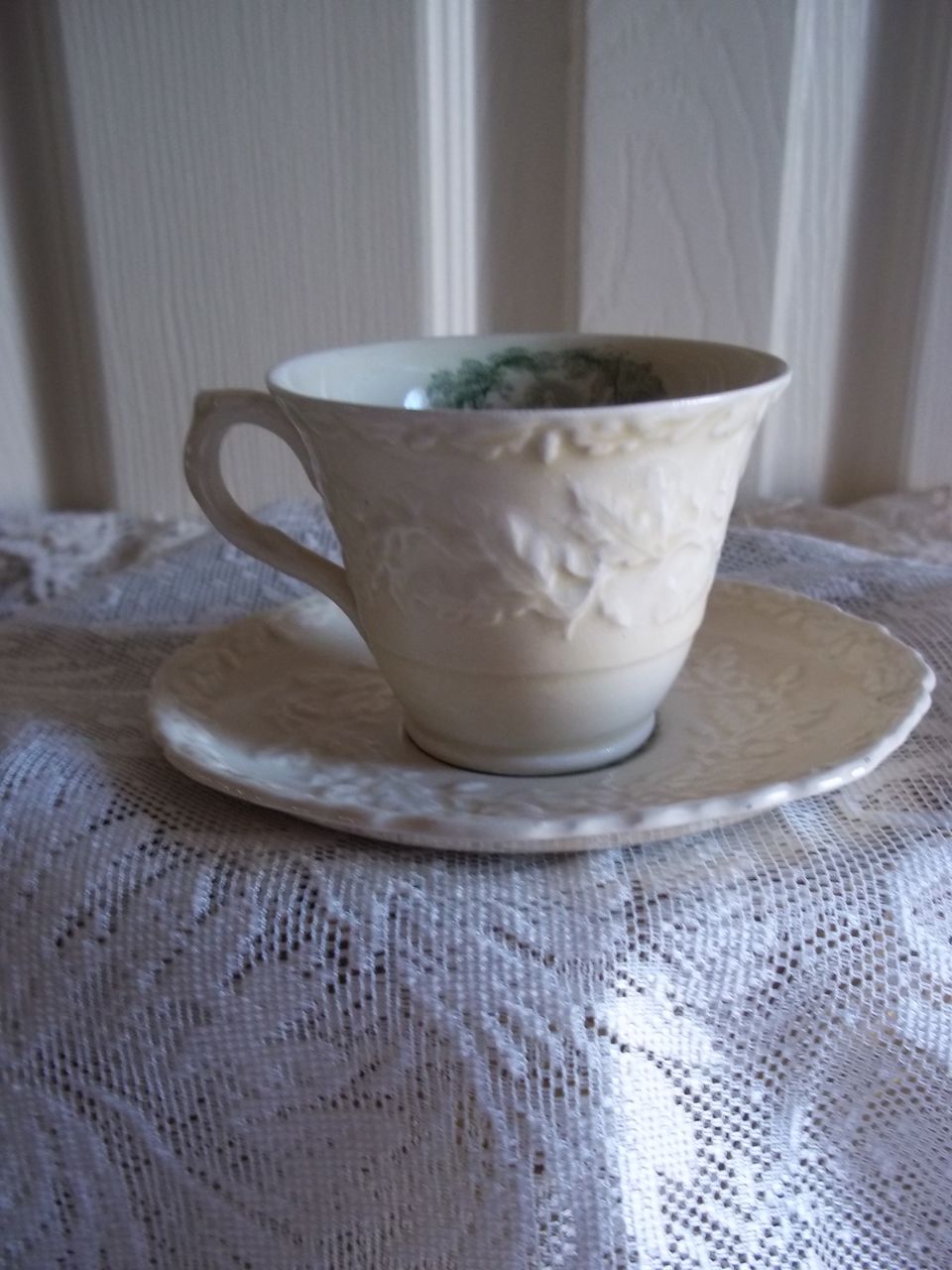 19th Cent. Antique Mason's Ironstone China Demitasse Cup and Saucer 19th Cent. Antique Mason's Ironstone China Demitasse Cup and Saucer