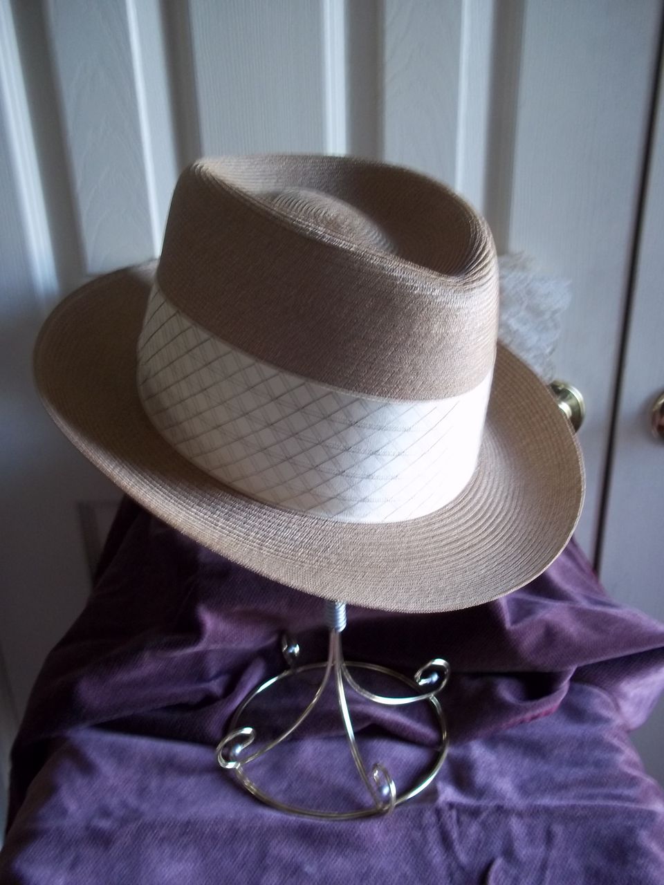 Dorsey Jay Imported Milanese Straw Fedora / Panama Hat Dorsey Jay Imported Milanese Straw Fedora / Panama Hat