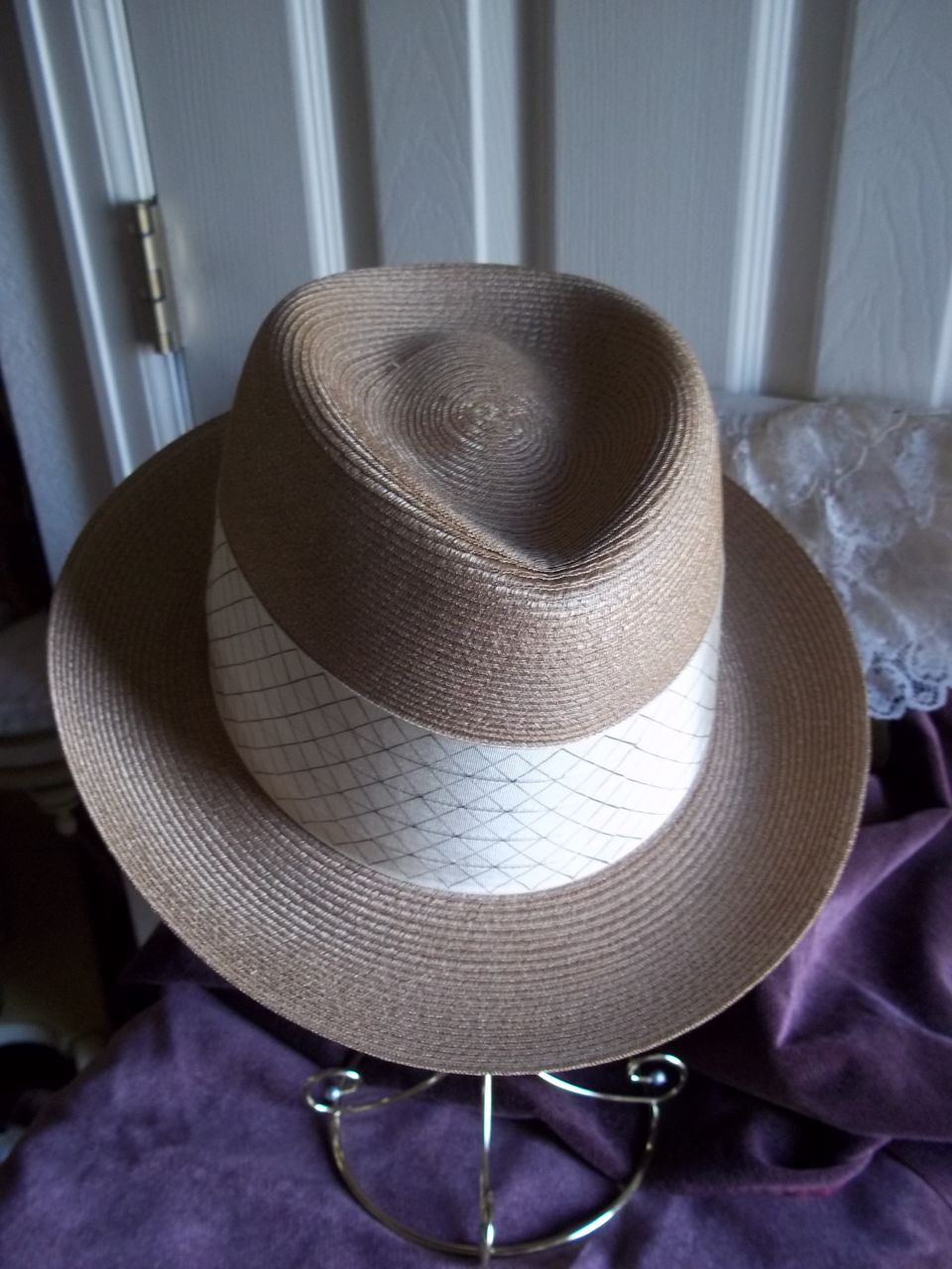 Dorsey Jay Imported Milanese Straw Fedora / Panama Hat Dorsey Jay Imported Milanese Straw Fedora / Panama Hat