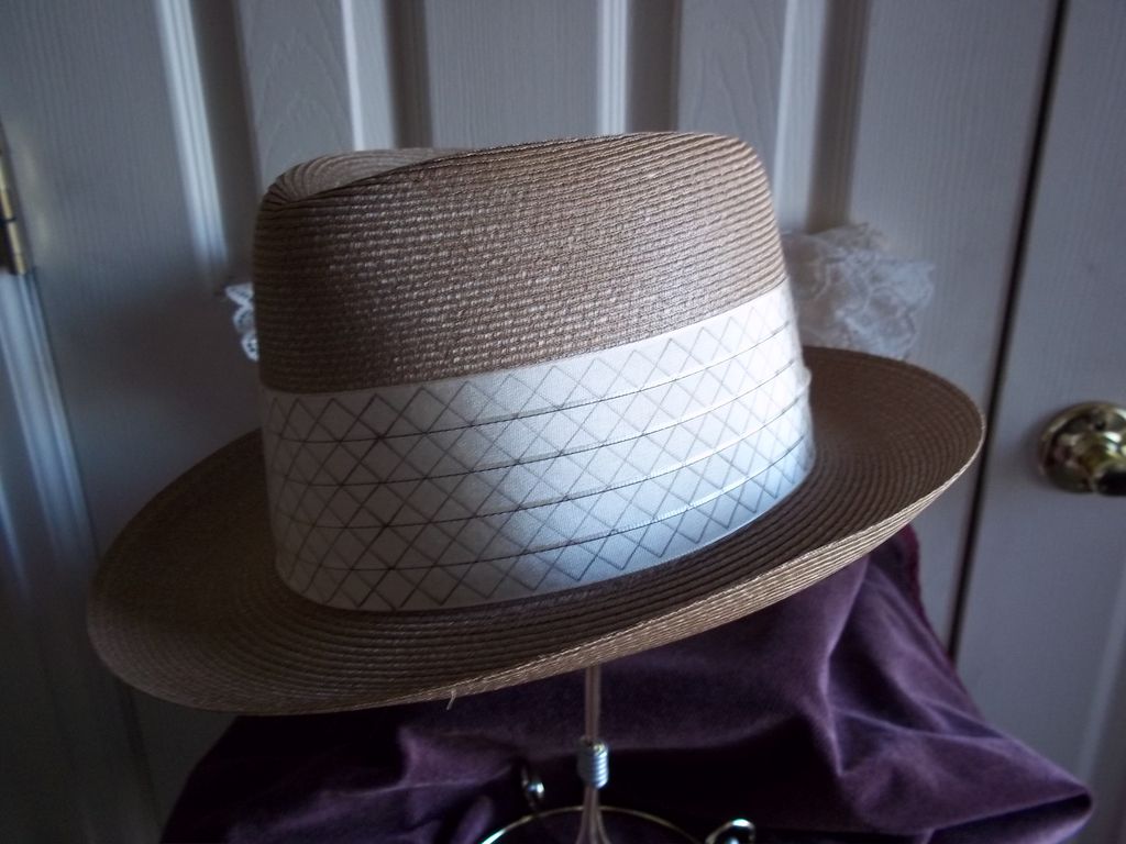 Dorsey Jay Imported Milanese Straw Fedora / Panama Hat Dorsey Jay Imported Milanese Straw Fedora / Panama Hat
