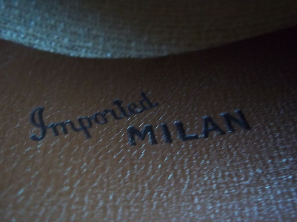 Dorsey Jay Imported Milanese Straw Fedora / Panama Hat Dorsey Jay Imported Milanese Straw Fedora / Panama Hat