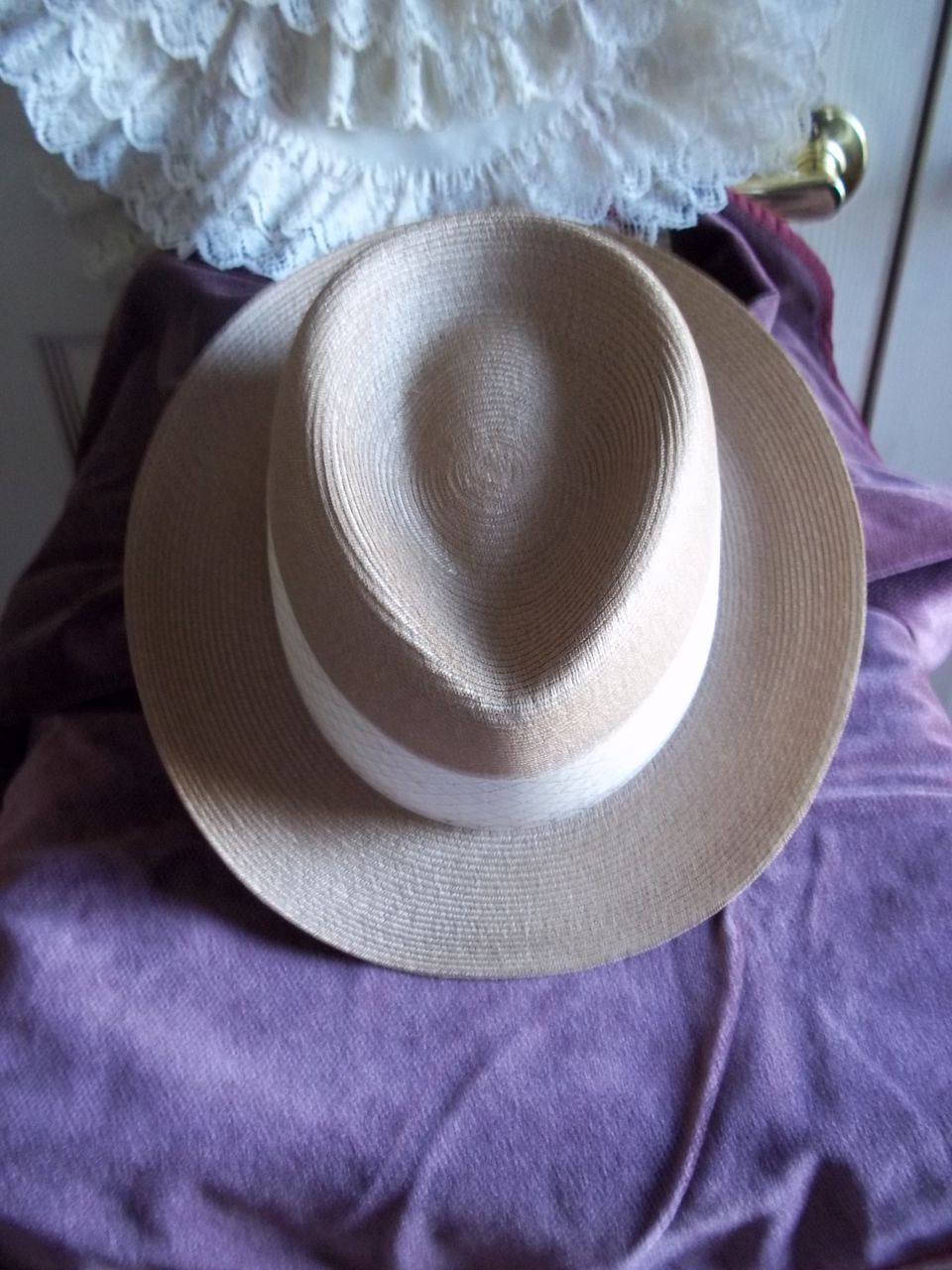 Dorsey Jay Imported Milanese Straw Fedora / Panama Hat Dorsey Jay Imported Milanese Straw Fedora / Panama Hat