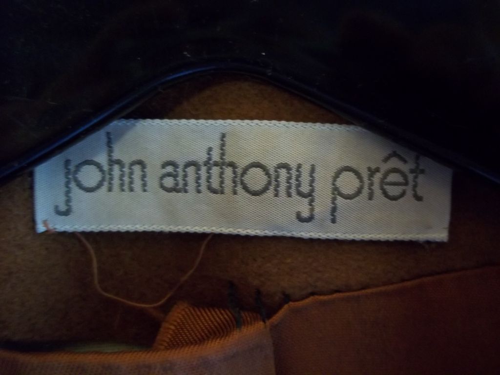 Vintage John Anthony Pret Ladies' Wool Coat Vintage John Anthony Pret Ladies' Wool Coat