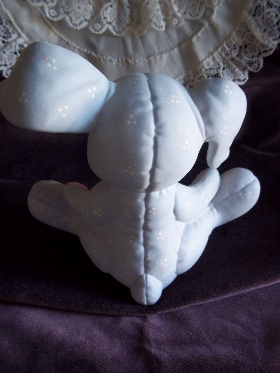 Kimple Patchwork Bunny Rabbit Ceramic Kimple Patchwork Bunny Rabbit Ceramic