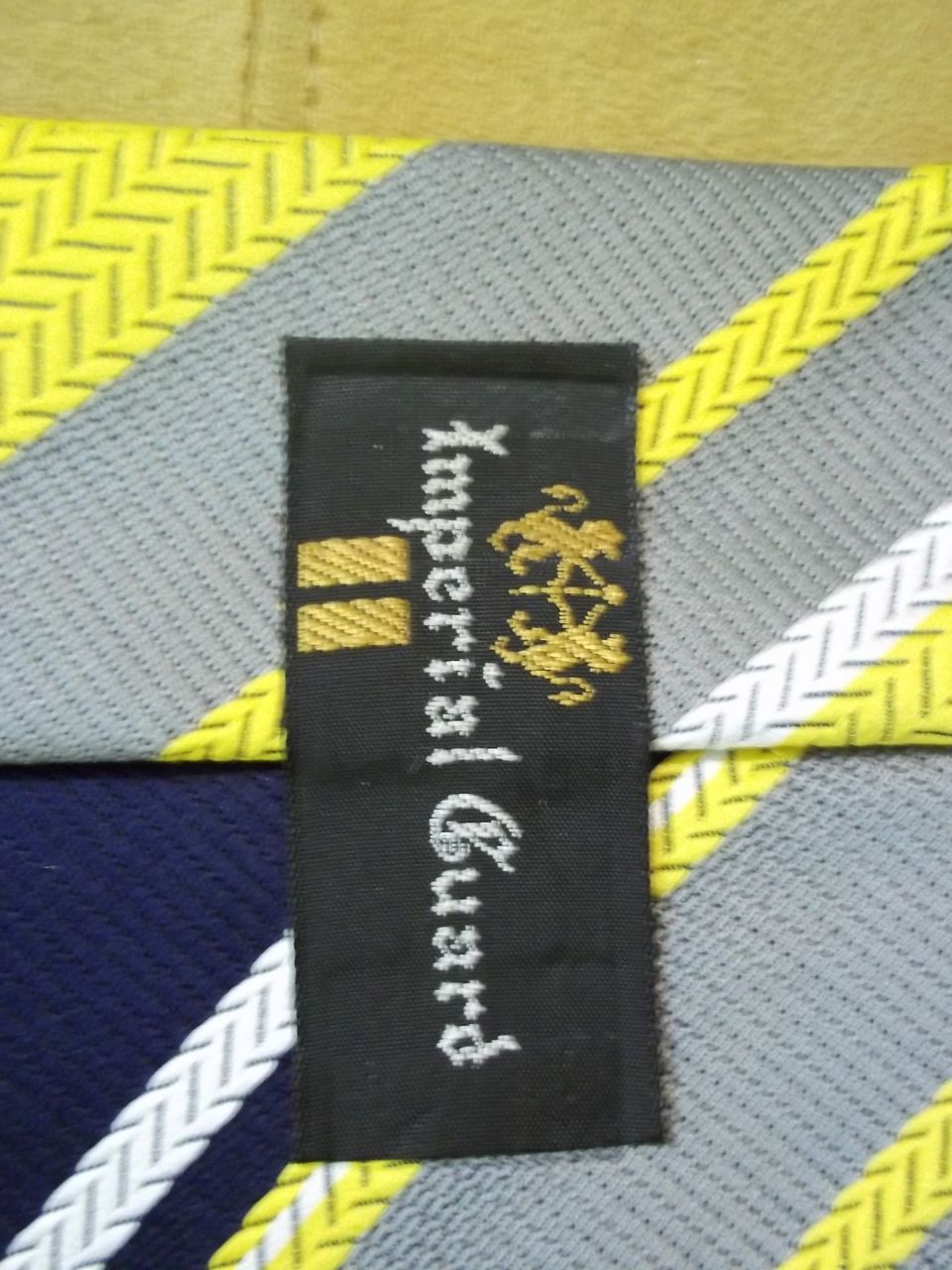 Italian Imperial Guard Diagonal Striped Tie Italian Imperial Guard Diagonal Striped Tie
