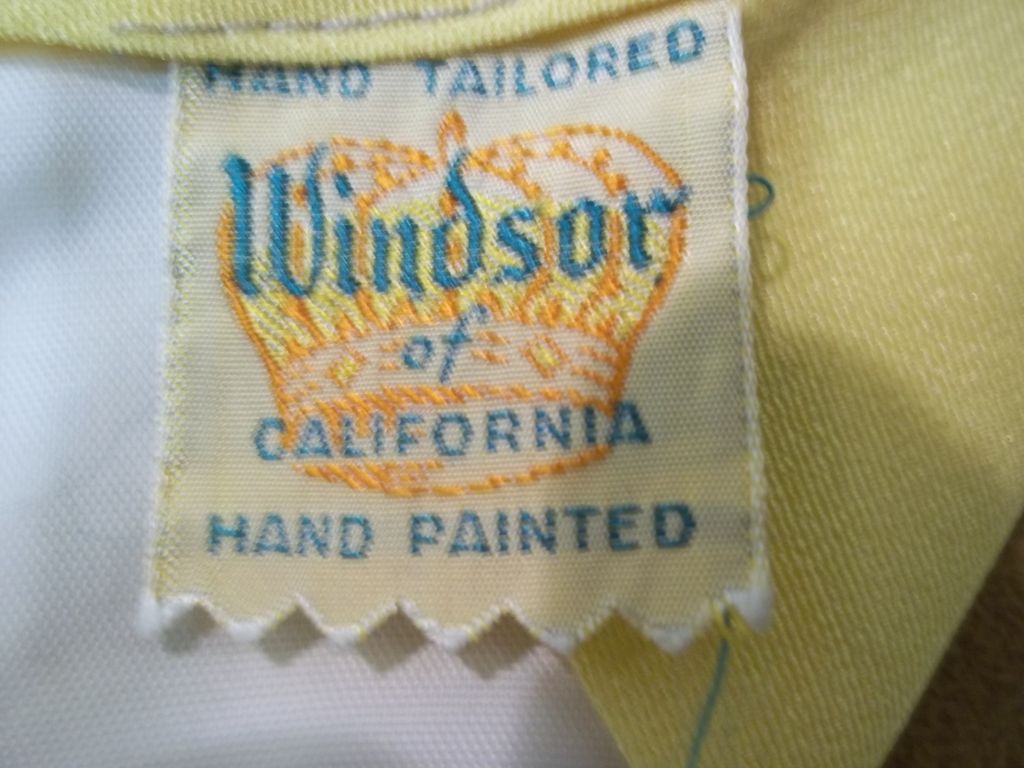 Windsor Yellow Hand Painted Western Tie w/ Horse Head Windsor Yellow Hand Painted Western Tie w/ Horse Head