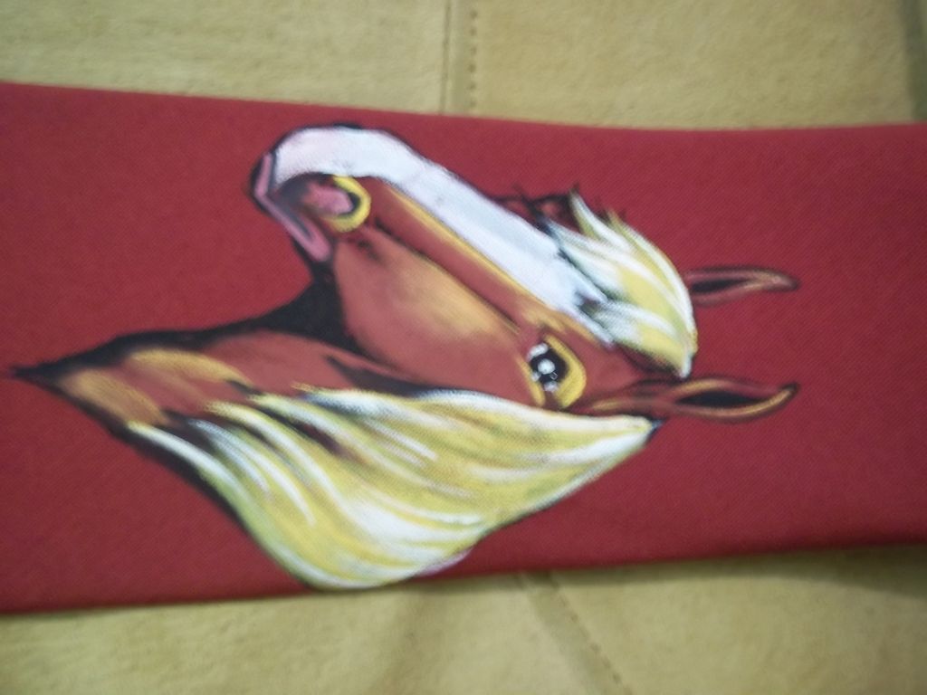 Ambassador Original Hand Painted Horse Profile Tie Ambassador Original Hand Painted Horse Profile Tie