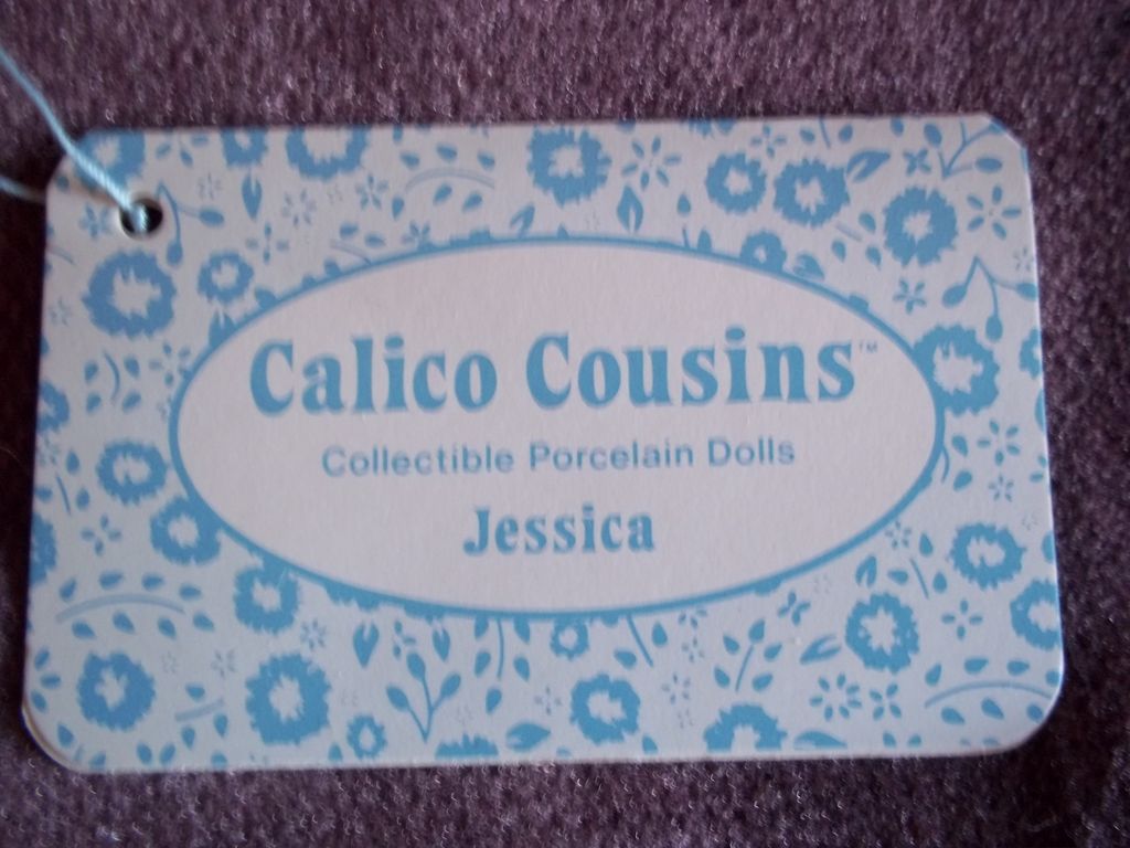 Calico Cousins Doll By Russ: Jessica, Style #1673 Calico Cousins Doll By Russ: Jessica, Style #1673