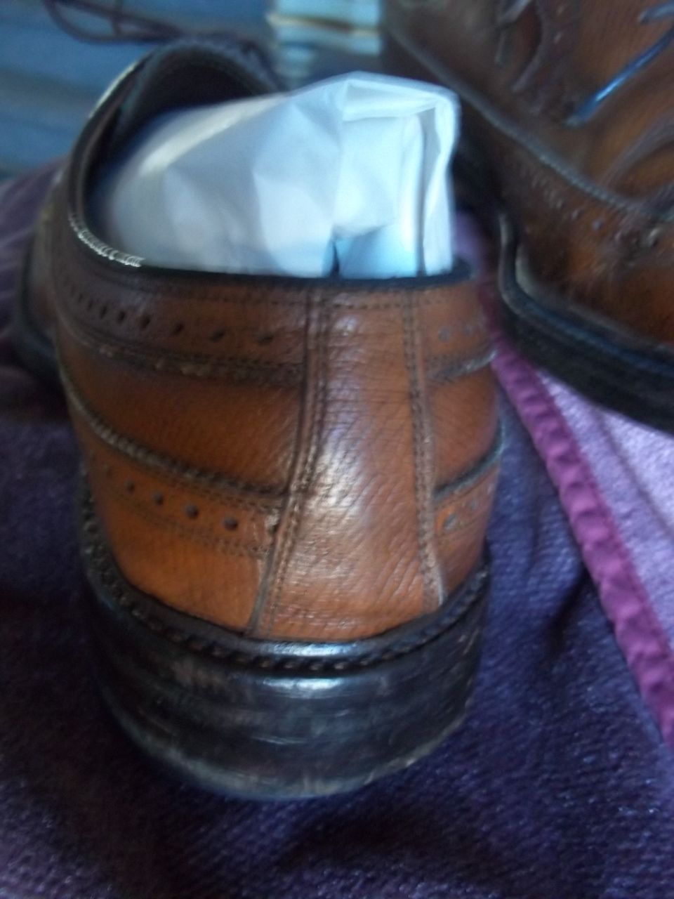 Vintage Floresheim Wingtip Shoes Vintage Floresheim Wingtip Shoes