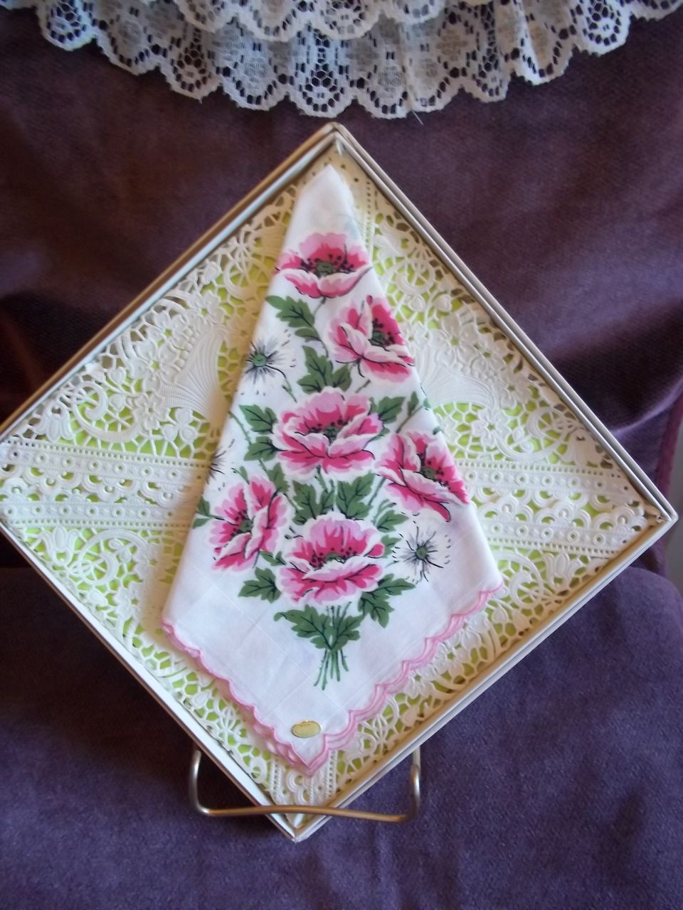 Vintage Imported Phillipine Handkerchief Vintage Imported Phillipine Handkerchief