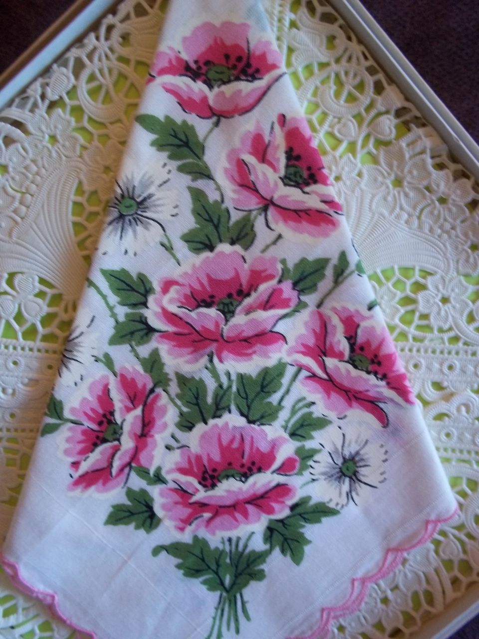 Vintage Imported Phillipine Handkerchief Vintage Imported Phillipine Handkerchief