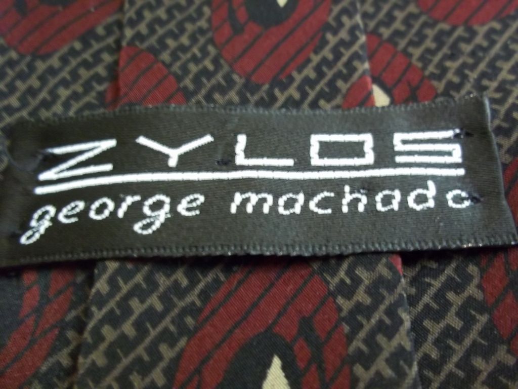 Zylos by George Machado Vintage Silk Tie Zylos by George Machado Vintage Silk Tie