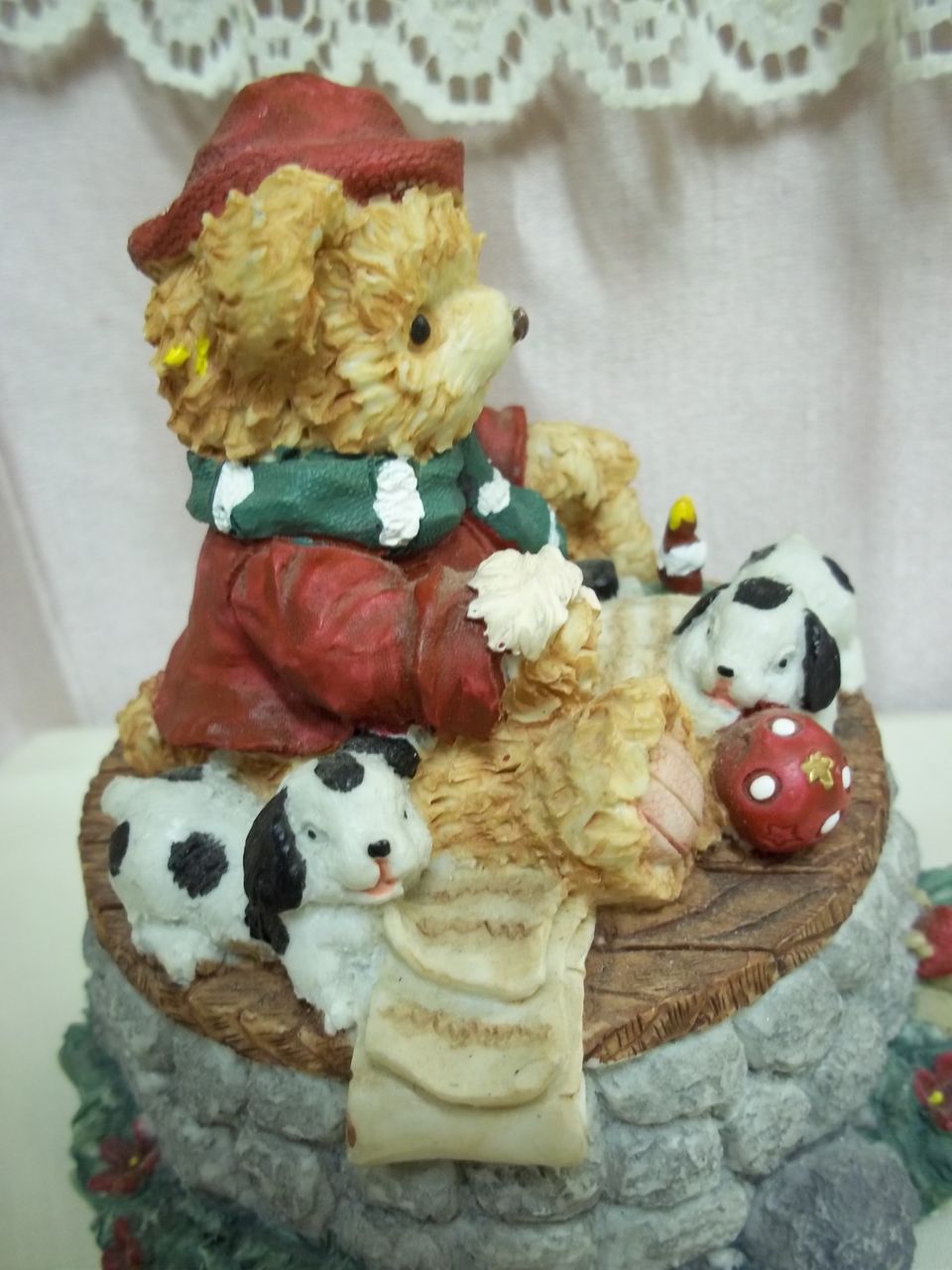 Christmas Teddy Music Box: When You Wish Upon a Star Christmas Teddy Music Box: When You Wish Upon a Star