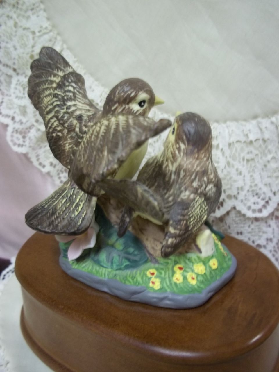 Music Box: His Eye is On the Sparrow and I Know God Cares For Me Music Box: His Eye is On the Sparrow and I Know God Cares For Me
