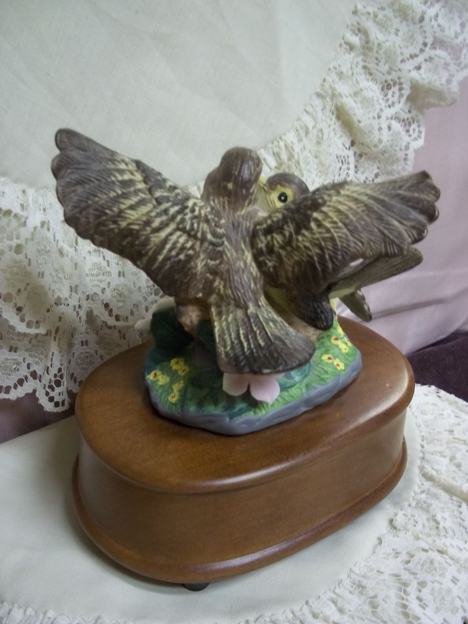 Music Box: His Eye is On the Sparrow and I Know God Cares For Me Music Box: His Eye is On the Sparrow and I Know God Cares For Me