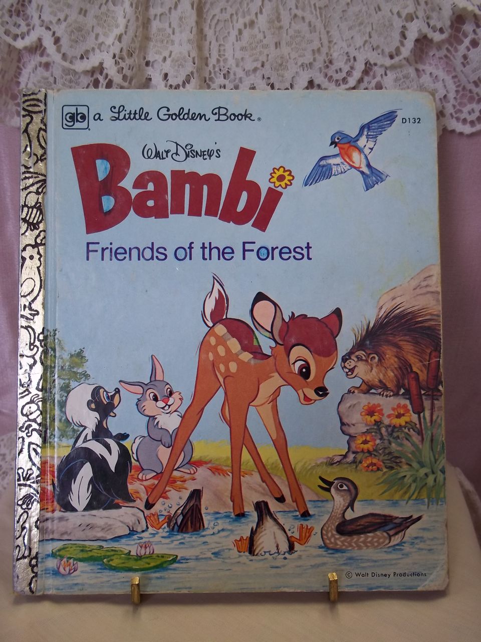 Little Golden Books: Walt Disney's Bambi Friends of the Forest, 1977 Little Golden Books: Walt Disney's Bambi Friends of the Forest, 1977