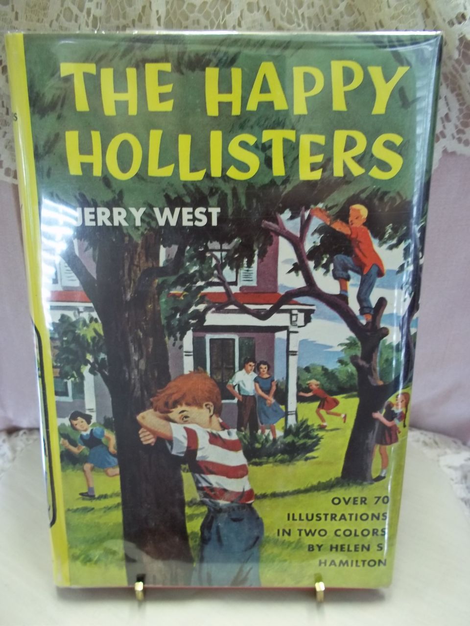 The Happy Hollisters, Jerry West, Doubleday & Co. 1953 HC-DJ The Happy Hollisters, Jerry West, Doubleday & Co. 1953 HC-DJ