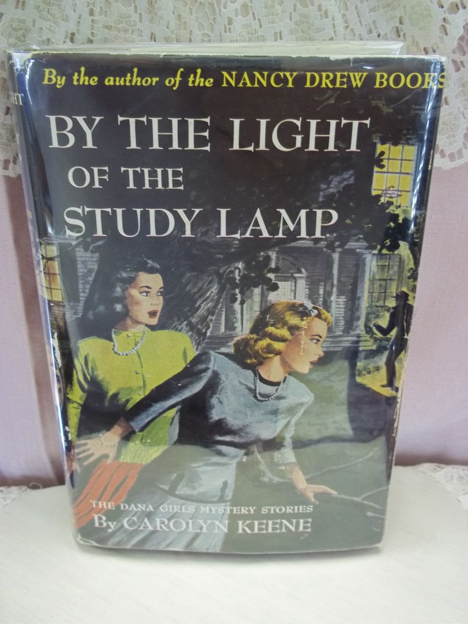 1st Edition The Dana Girls Mystery Stories: By the Light of the Study Lamp, Carolyn Keene, Grosset & Dunlap 1934 HC-DJ 1st Edition The Dana Girls Mystery Stories: By the Light of the Study Lamp, Carolyn Keene, Grosset & Dunlap 1934 HC-DJ