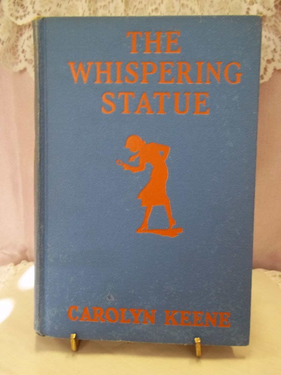1st Edition: Nancy Drew and the Whispering Statue: Nancy Drew Mystery Stories, Carolyn Keene, Grosset & Dunlap 1937 HC 1st Edition: Nancy Drew and the Whispering Statue: Nancy Drew Mystery Stories, Carolyn Keene, Grosset & Dunlap 1937 HC