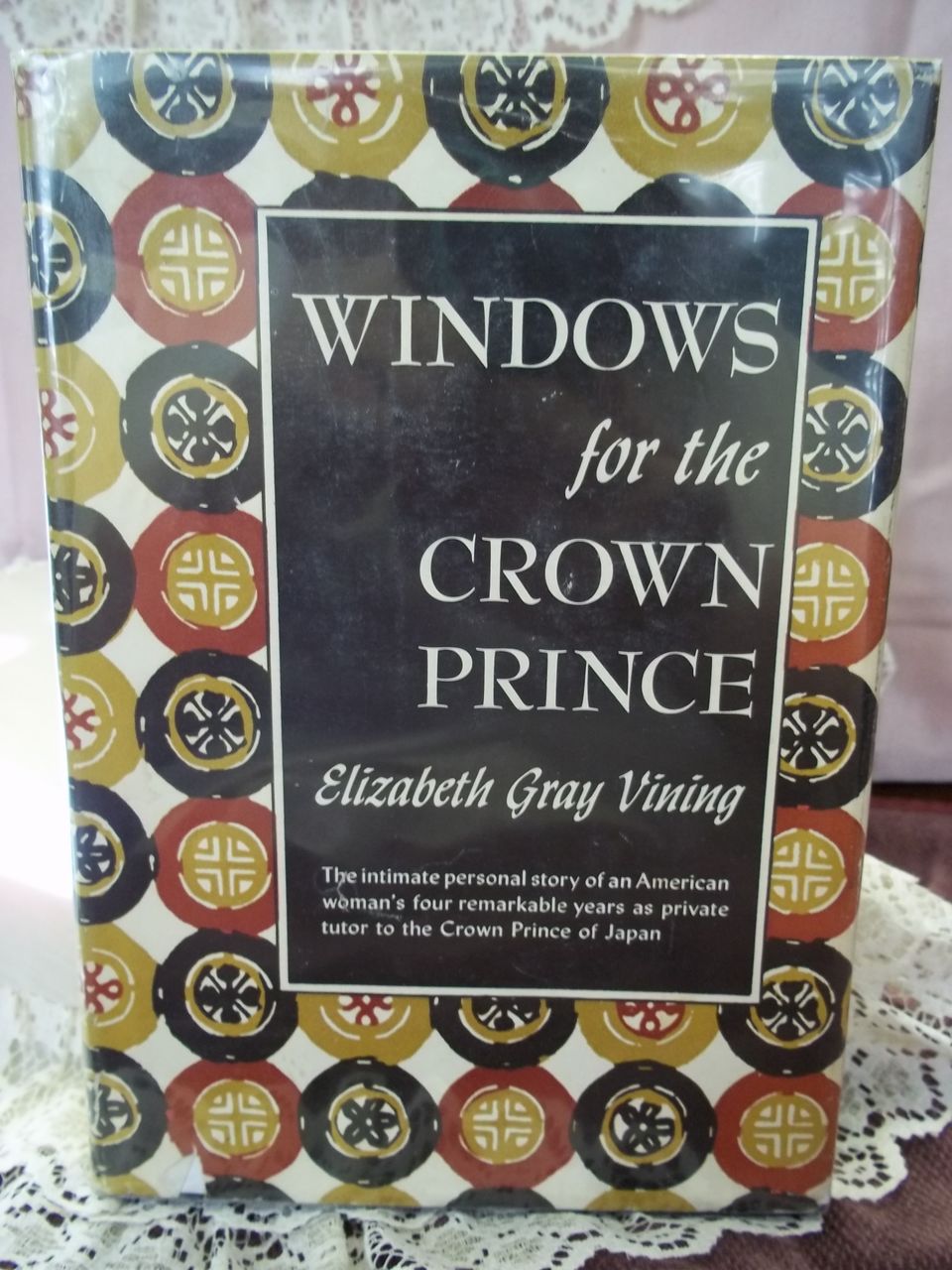 1st Edition: Windows for the Crown Prince, Elizabeth Gray Vining, J.B. Lippincott 1952 HC-DJ 1st Edition: Windows for the Crown Prince, Elizabeth Gray Vining, J.B. Lippincott 1952 HC-DJ