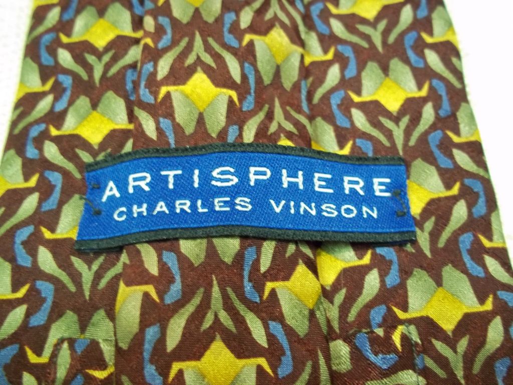 Artisphere by Charles Vinson Vintage Neck Tie Artisphere by Charles Vinson Vintage Neck Tie