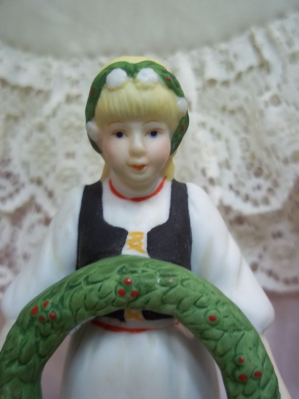 German Peasant Girl Music Box: Deck the Halls German Peasant Girl Music Box: Deck the Halls