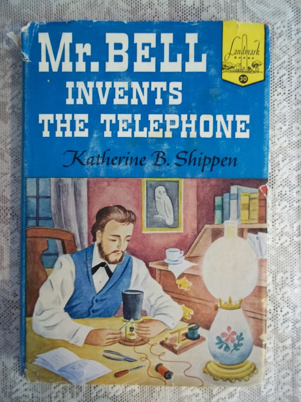 Mr. Bell Invents the Telephone, Katherine B. Shippen, Random House 1952 HC-DJ Mr. Bell Invents the Telephone, Katherine B. Shippen, Random House 1952 HC-DJ
