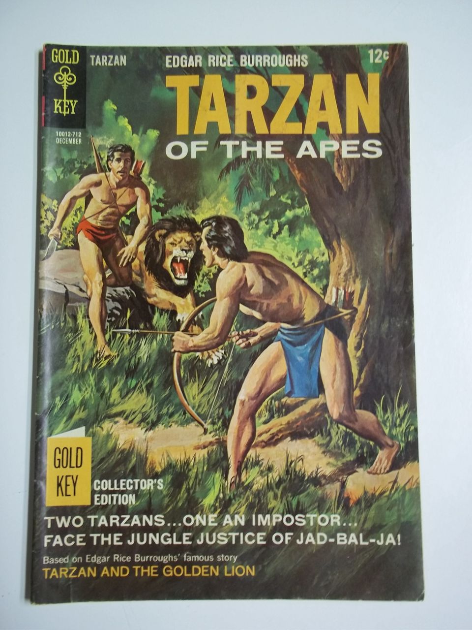 Gold Key Comics Tarzan of the Apes No. 173, Dec. 1967 Gold Key Comics Tarzan of the Apes No. 173, Dec. 1967