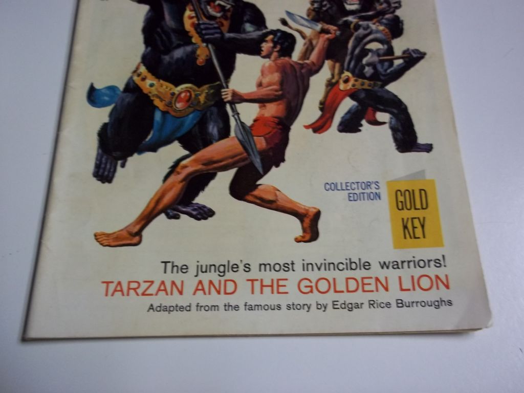Gold Key Comics Tarzan of the Apes No. 172, Oct. 1967 Gold Key Comics Tarzan of the Apes No. 172, Oct. 1967