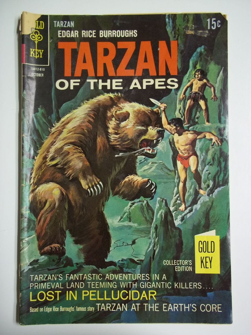Gold Key Comics Tarzan of the Apes No. 180, Oct. 1968 Gold Key Comics Tarzan of the Apes No. 180, Oct. 1968