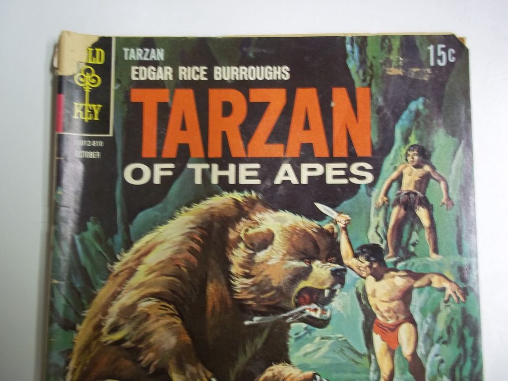 Gold Key Comics Tarzan of the Apes No. 180, Oct. 1968 Gold Key Comics Tarzan of the Apes No. 180, Oct. 1968