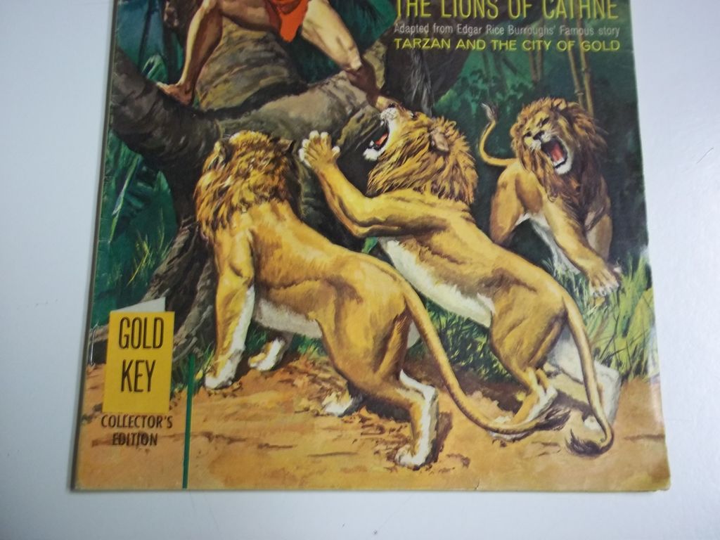 Gold Key Comics Tarzan of the Apes No. 187, Sept. 1969 Gold Key Comics Tarzan of the Apes No. 187, Sept. 1969