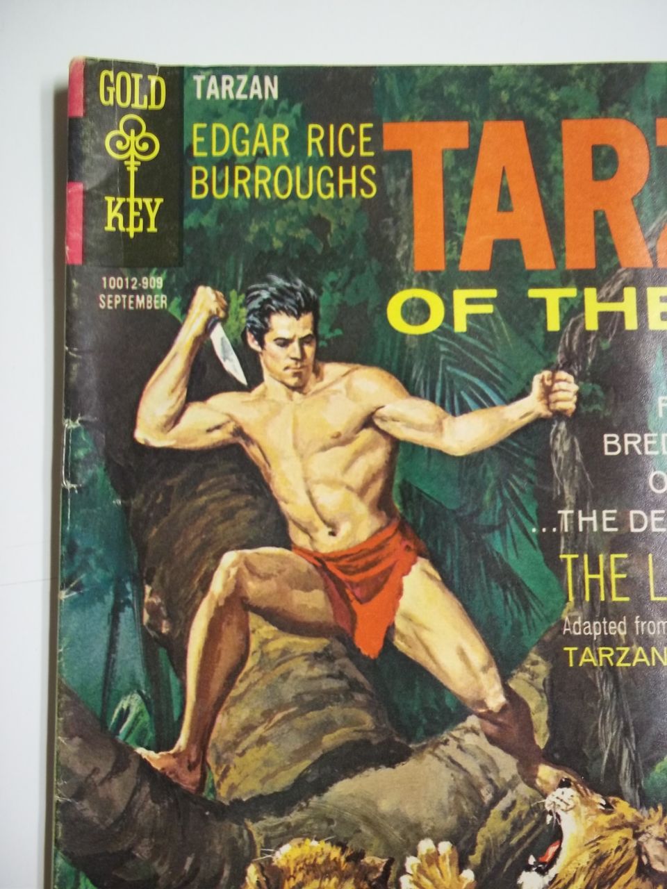 Gold Key Comics Tarzan of the Apes No. 187, Sept. 1969 Gold Key Comics Tarzan of the Apes No. 187, Sept. 1969
