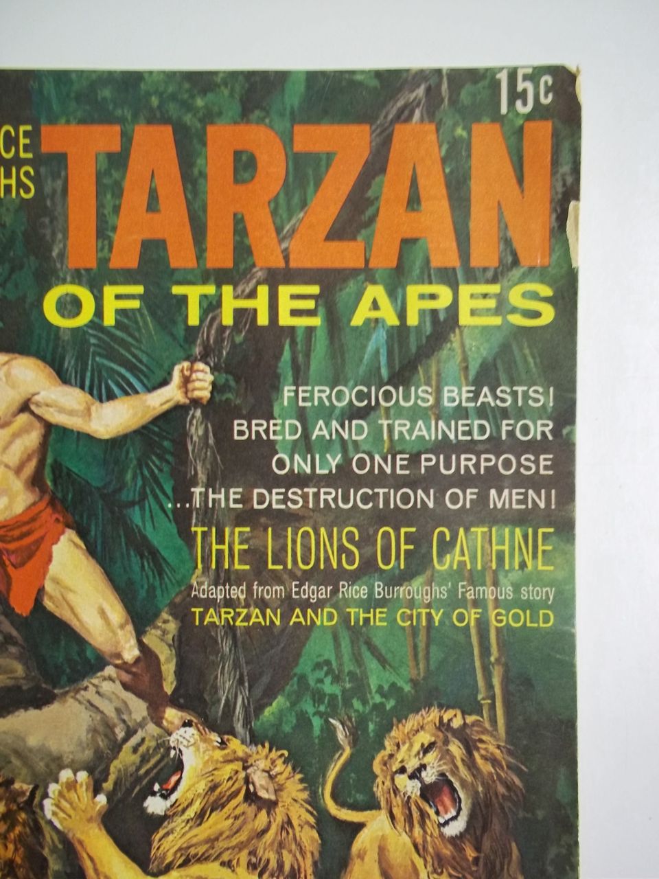 Gold Key Comics Tarzan of the Apes No. 187, Sept. 1969 Gold Key Comics Tarzan of the Apes No. 187, Sept. 1969