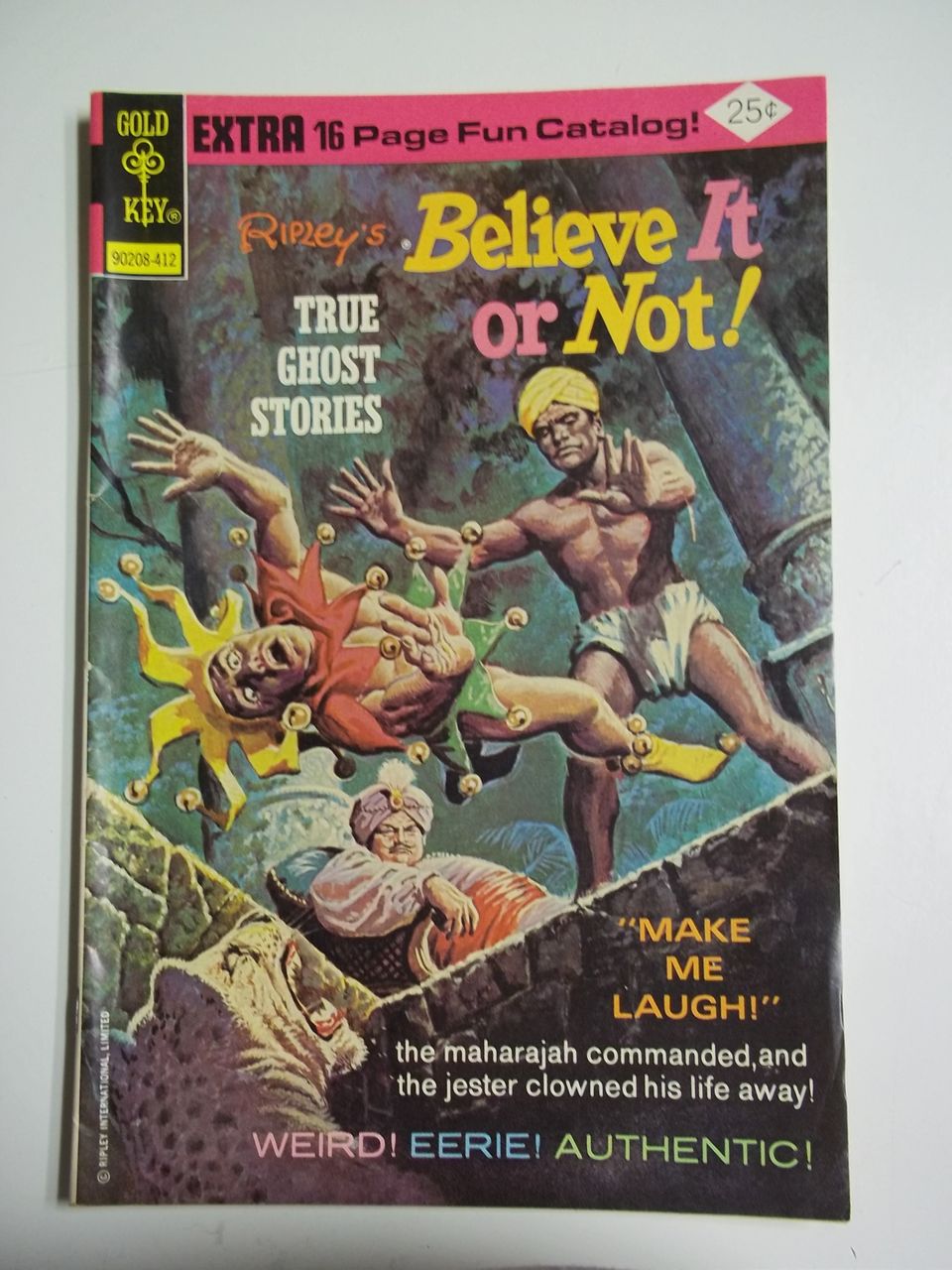 Gold Key Comics Ripley's Believe it or Not, No. 51, Dec. 1974 Gold Key Comics Ripley's Believe it or Not, No. 51, Dec. 1974