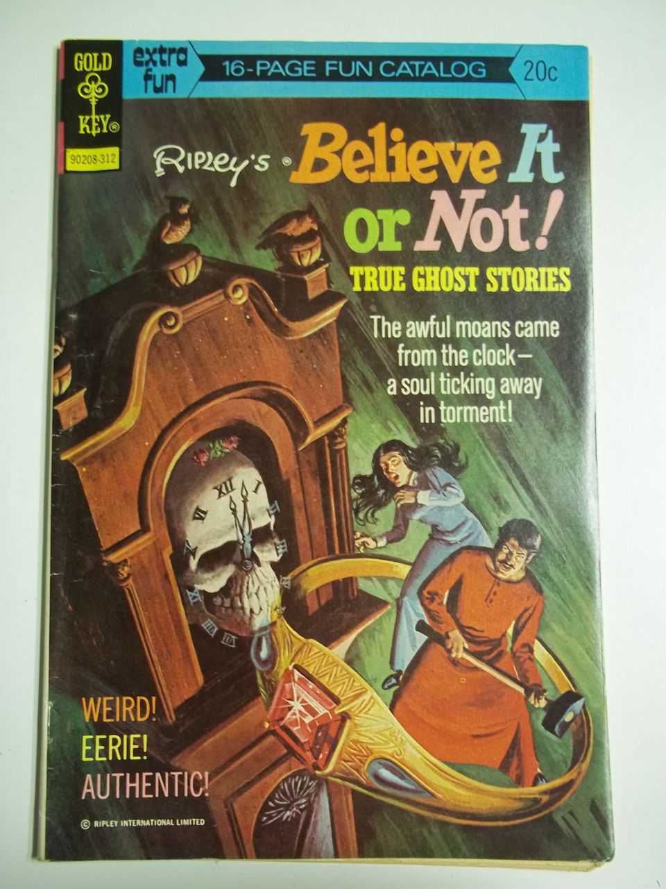 Gold Key Comics Ripley's Believe it or Not, No. 44, Dec. 1973 Gold Key Comics Ripley's Believe it or Not, No. 44, Dec. 1973