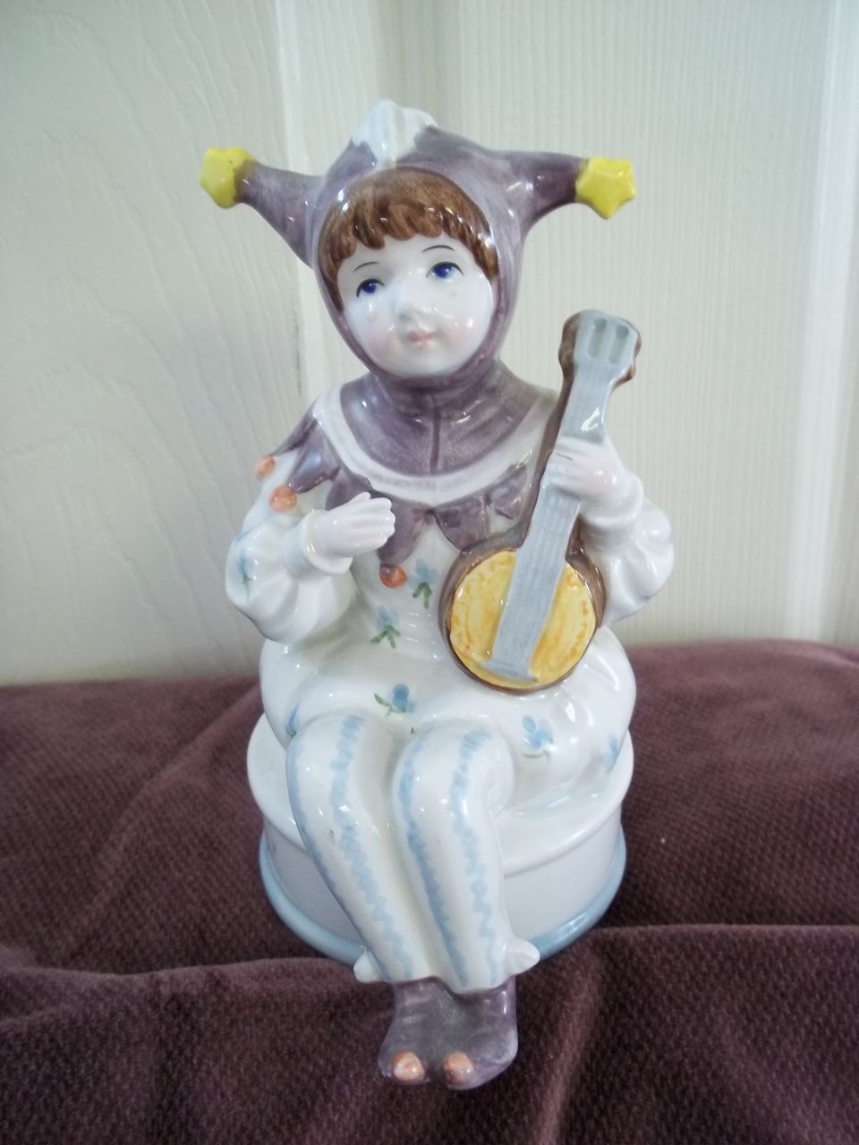 Jester Girl Music Box by Schmid Musical Collectibles Jester Girl Music Box by Schmid Musical Collectibles