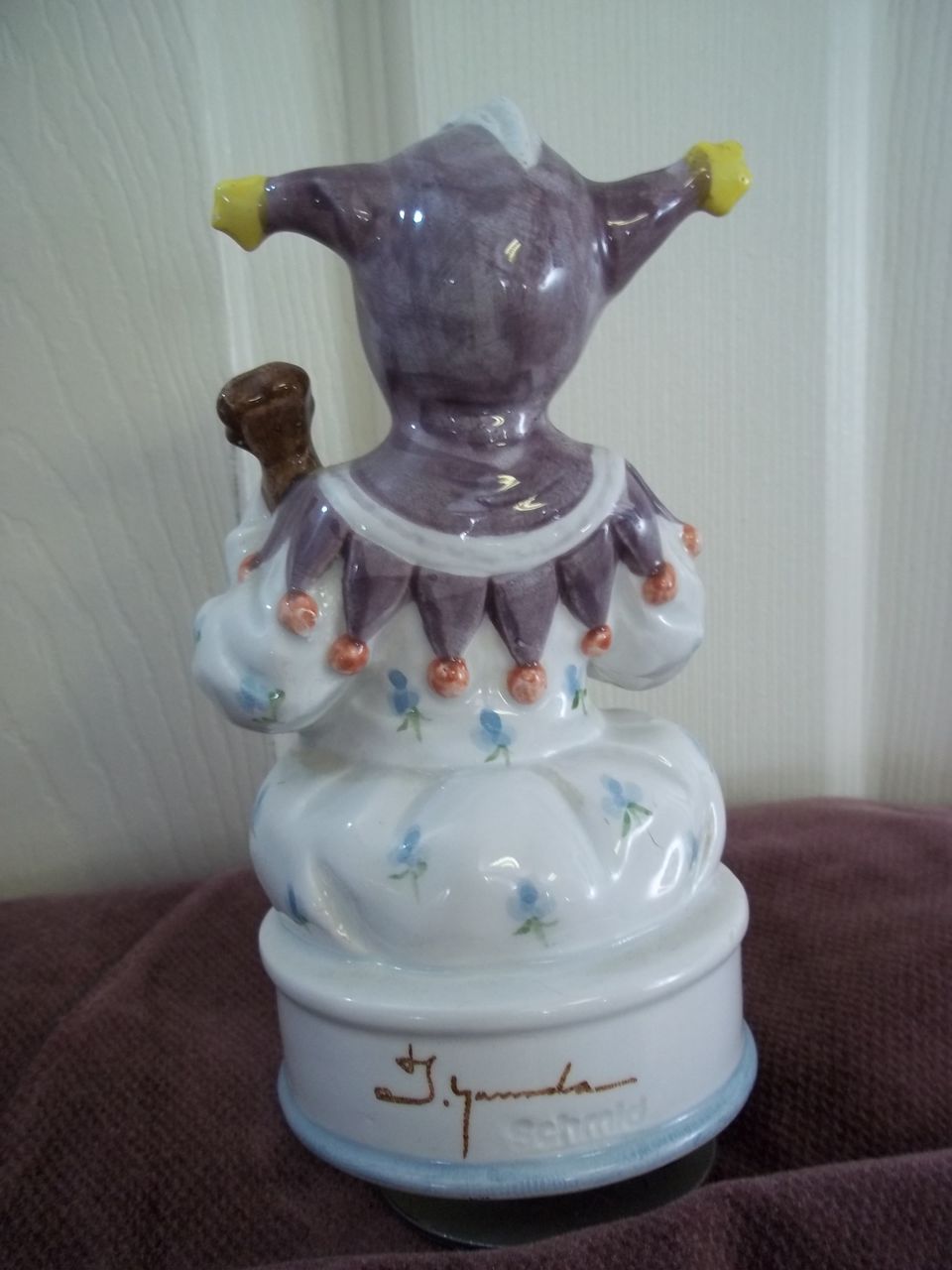 Jester Girl Music Box by Schmid Musical Collectibles Jester Girl Music Box by Schmid Musical Collectibles