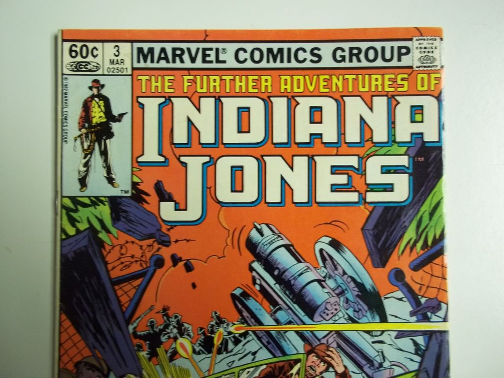 Marvel Comics The Further Adventures of Indiana Jones, Vol. 1, No. 3 March 1983 Marvel Comics The Further Adventures of Indiana Jones, Vol. 1, No. 3 March 1983