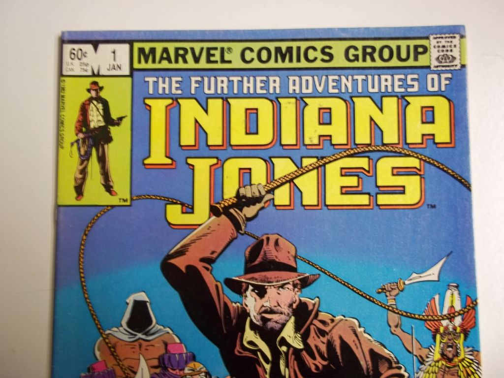Marvel Comics The Further Adventures of Indiana Jones Vol. 1, No. 1, Jan. 1982 First Issue! Marvel Comics The Further Adventures of Indiana Jones Vol. 1, No. 1, Jan. 1982 First Issue!