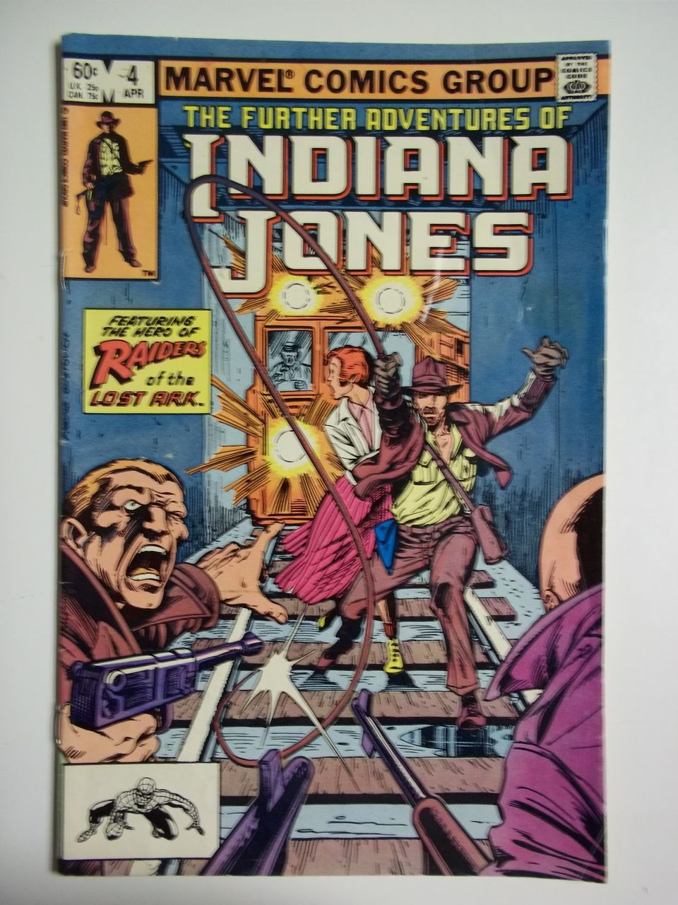 Marvel Comics The Further Adventures of Indiana Jones, Vol. 1, No. 4, April 1983 Marvel Comics The Further Adventures of Indiana Jones, Vol. 1, No. 4, April 1983