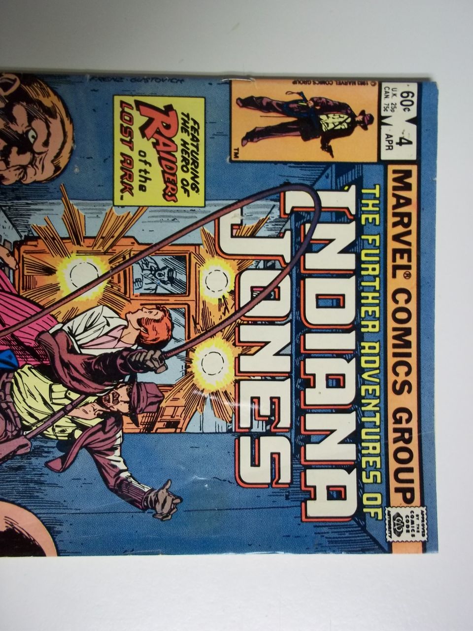 Marvel Comics The Further Adventures of Indiana Jones, Vol. 1, No. 4, April 1983 Marvel Comics The Further Adventures of Indiana Jones, Vol. 1, No. 4, April 1983