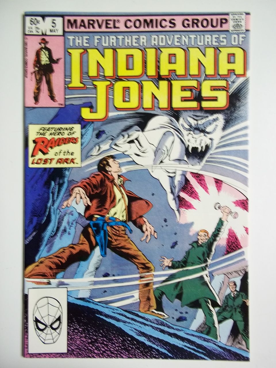 Marvel Comics The Further Adventures of Indiana Jones, Vol. 1, No. 5, May 1983 Marvel Comics The Further Adventures of Indiana Jones, Vol. 1, No. 5, May 1983