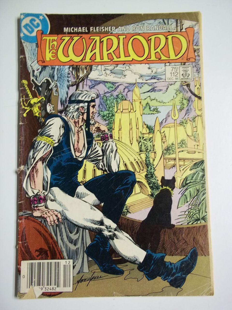 DC Comics The Warlord, No. 112, Dec. 1986 DC Comics The Warlord, No. 112, Dec. 1986