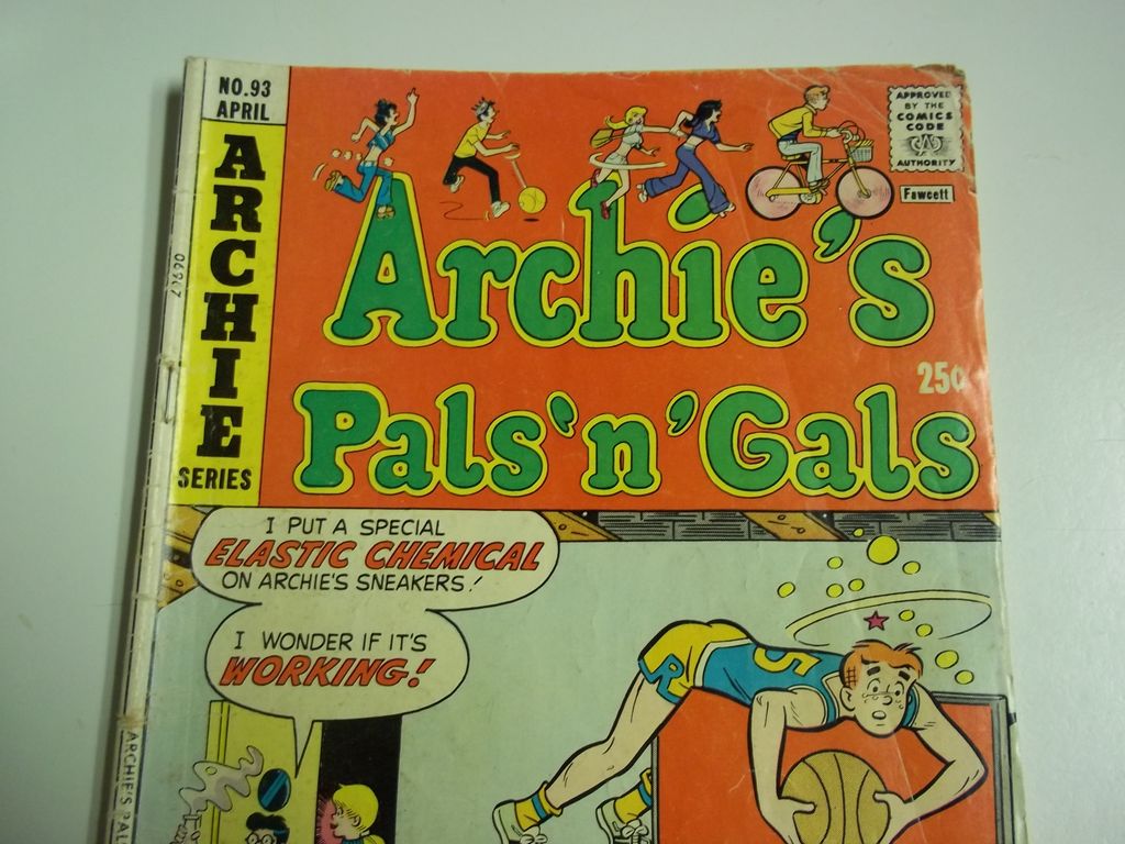 Archie Comics Archie's Pals 'n' Gals No. 93, April 1975 Archie Comics Archie's Pals 'n' Gals No. 93, April 1975