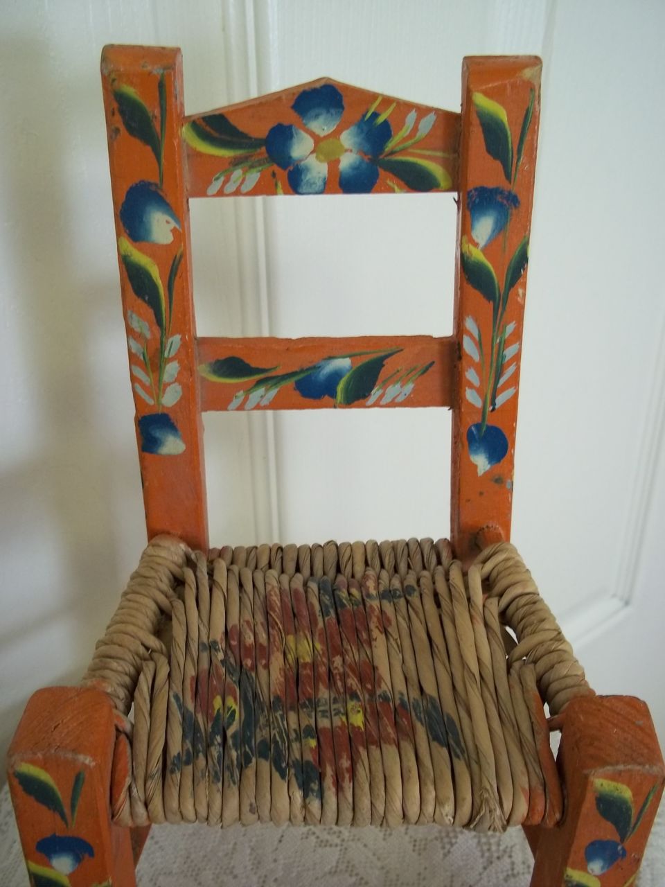 Vintage Hand Crafted Doll Chair Vintage Hand Crafted Doll Chair