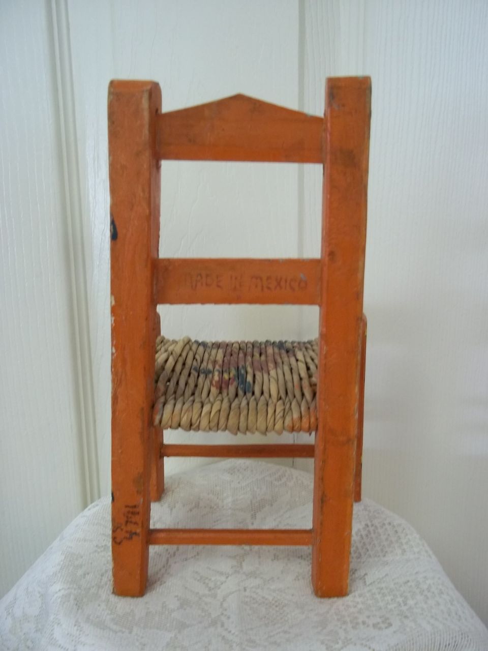 Vintage Hand Crafted Doll Chair Vintage Hand Crafted Doll Chair