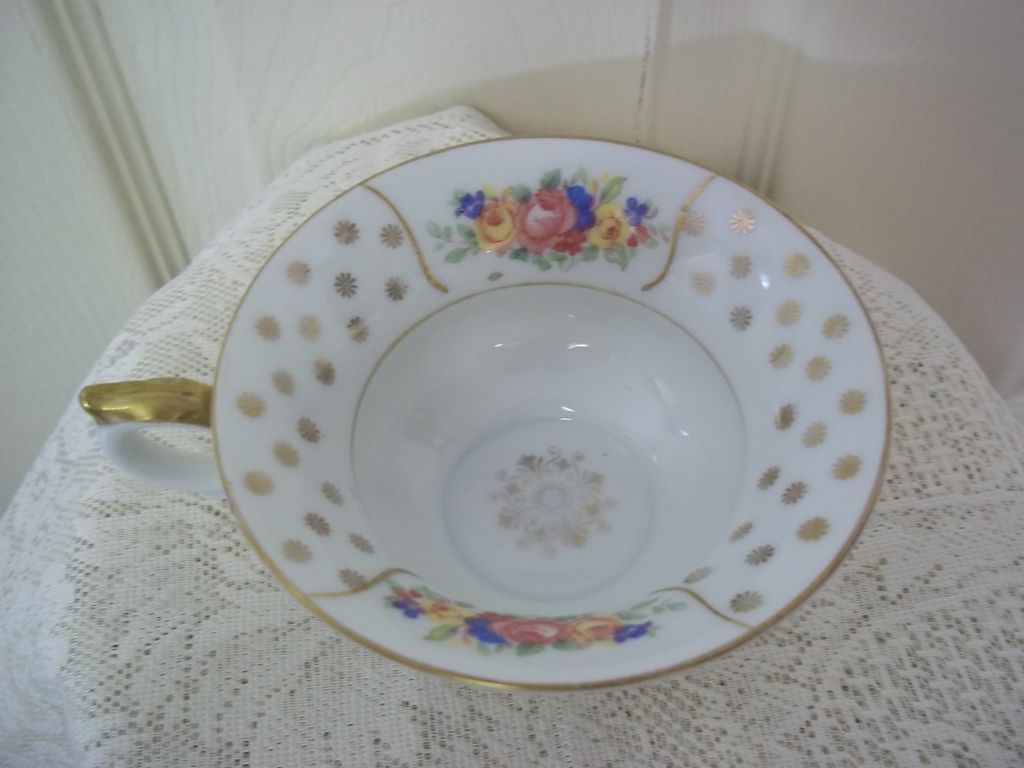 Bavarian China Cup and Saucer Bavarian China Cup and Saucer