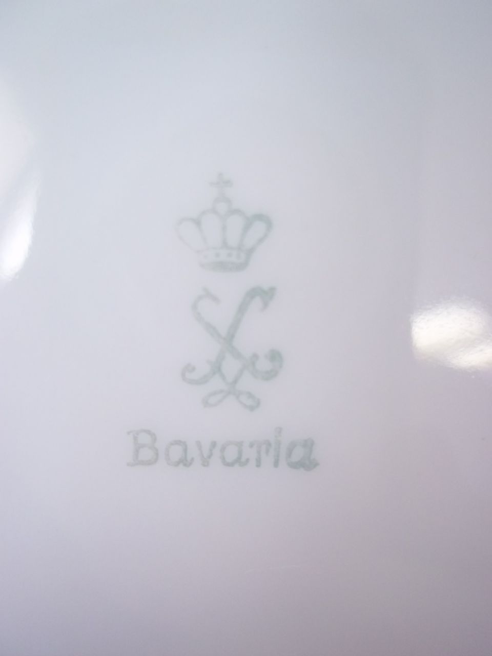 Bavarian China Cup and Saucer Bavarian China Cup and Saucer